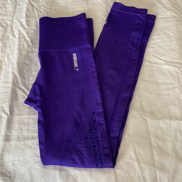 Gymshark Indigo Seamless leggings *high waisted * - Picture 6 of 9